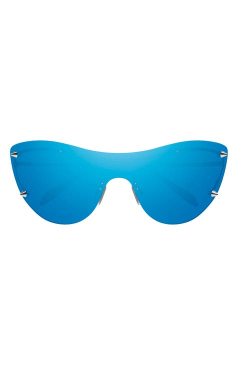 MANGO TEEN - Clear frame sunglasses blue - One size - Teenage boy
