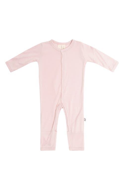 Kyte BABY Zip-Up Romper in Blush at Nordstrom