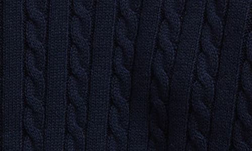 POLO RALPH LAUREN POLO RALPH LAUREN KIDS' CABLE KNIT COTTON CARDIGAN 