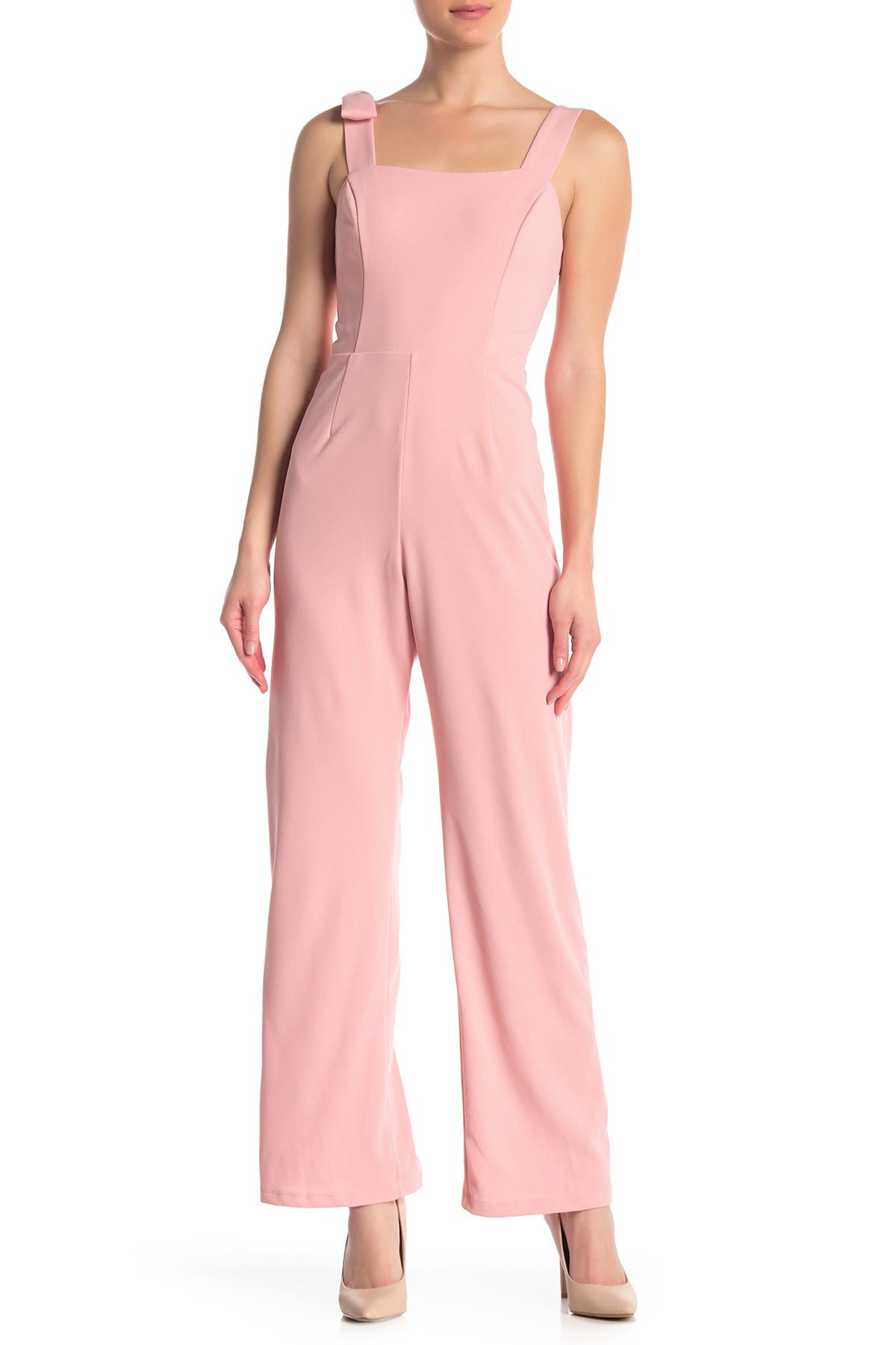 Marina Sleeveless Bow Jumpsuit Nordstrom Rack