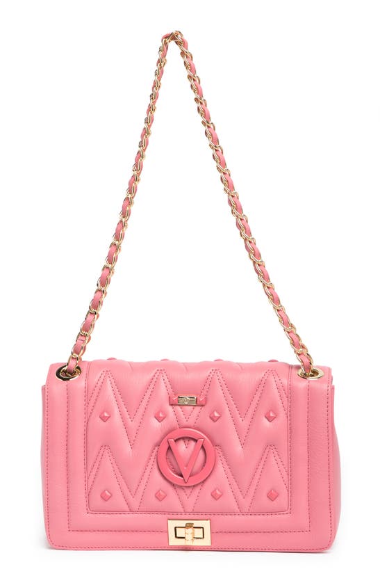 Valentino By Mario Valentino Alice D Leather Shoulder Bag In Pink ...
