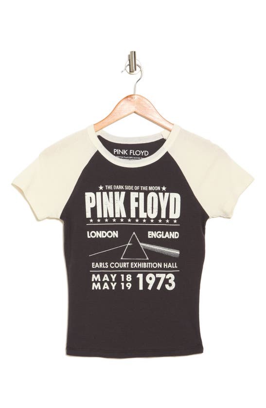 Vinyl Icons Pink Floyd Graphic Raglan T-shirt In Phantom