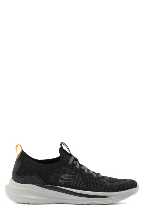 Skechers Gatlin Relaxed Fit Slip-on Sneaker In Black