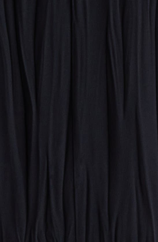 Shop Bite Studios Maisie Plissé Midi Dress In Black