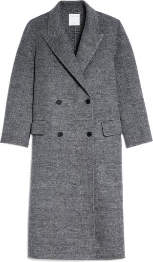 sandro Double Breasted Long Jacket | Nordstrom