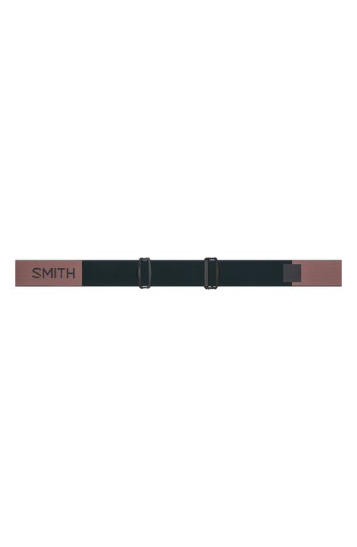 Shop Smith Squad 180mm Chromapop™ Snow Goggles In Chalk Rose/platinum