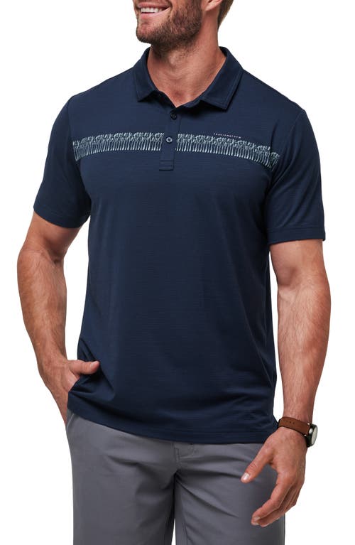 Shop Travismathew Mood Lighting Polo In Total Eclipse