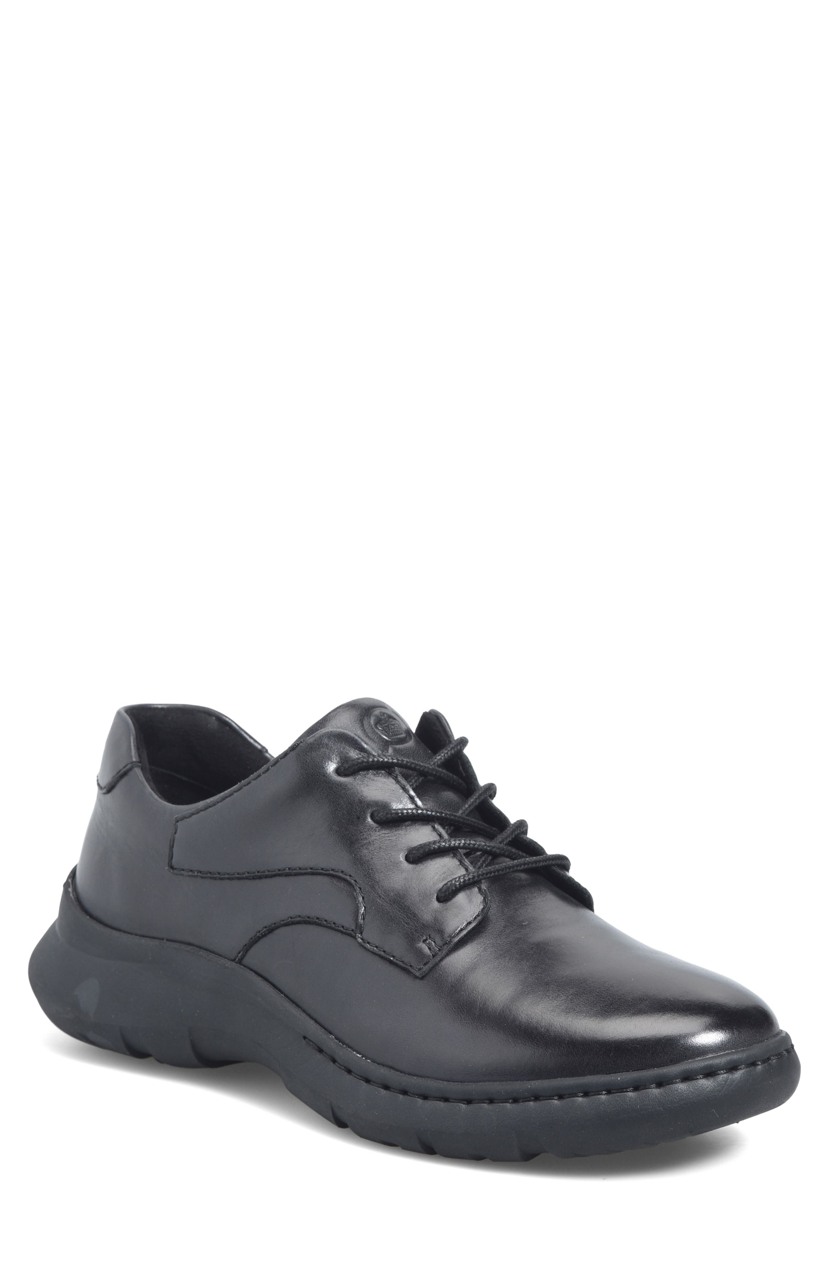 Børn Cornell Sneaker in Black Leather Cover