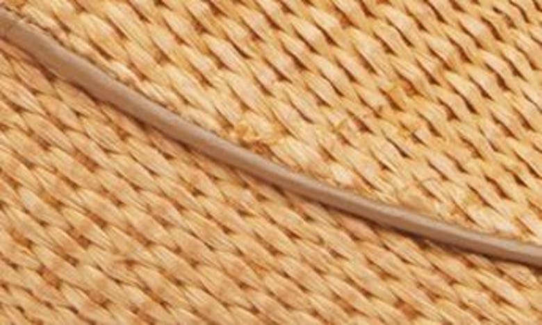 Kaanas Jaspe Basketweave Mule In Caramel