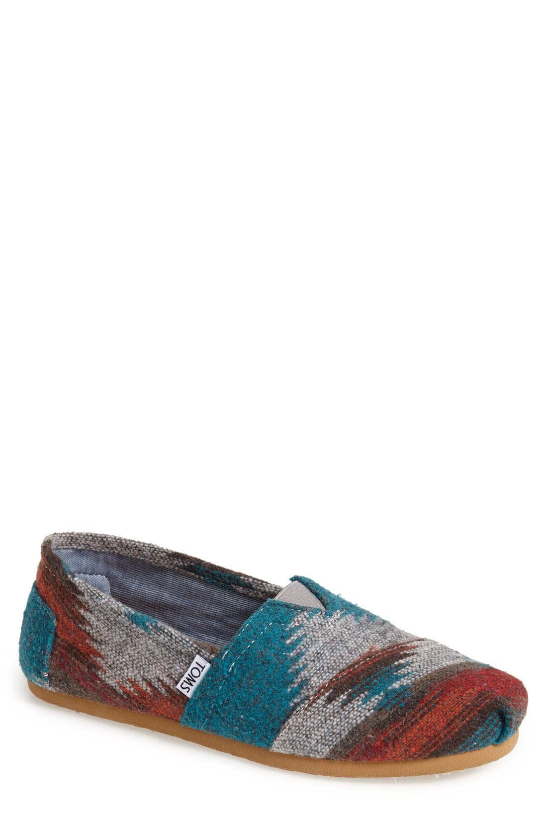 mens toms slip on