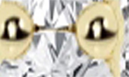 Badgley Mischka 14k Yellow Gold Round Lab Grown Diamond Earrings In 2 Ctw Yellow Gold