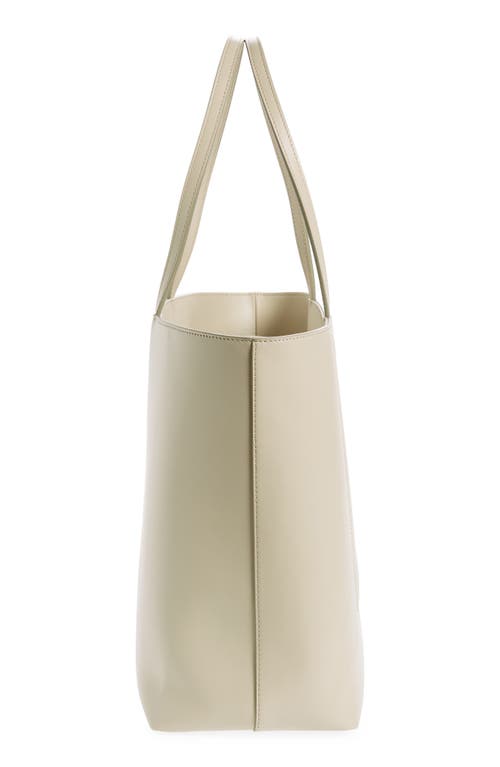 Dolce & Gabbana Dolce&gabbana Dg Logo Leather Tote In Ivory