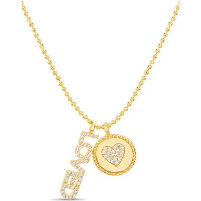 Lesa Michele Loved Pendant Necklace
