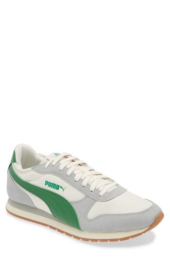 Puma Sr Siege Sneaker In Smokey Gray-ivory-green