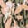 selected Green Floral Texture Print color