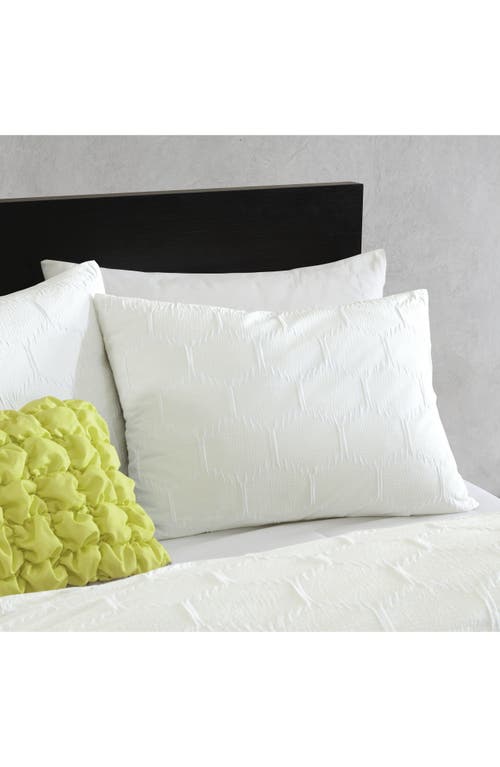 Shop Dkny Modern Hexagon Comforter & Shams Set In Citron