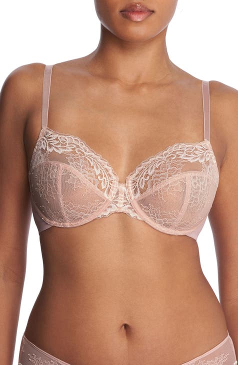 Lace Inset CrossOver Wireless Bra