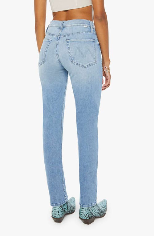 Mother The Tripper Ankle Fray All Over The Map Jeans In Blue - Size 29 In All Over The Map