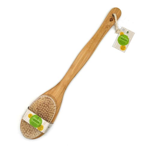 Shop Pursonic Bath Body Brush With Long Wood Handle 4-piece Family Pack In Multicolor