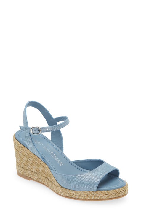 Women s Blue Wedge Sandals Nordstrom