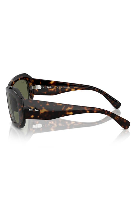 Ray Ban Pillow Beate 56mm Sunglasses In Havana