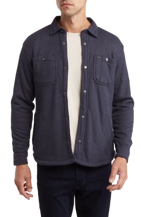 Steel Corduroy Button-Up Shirt