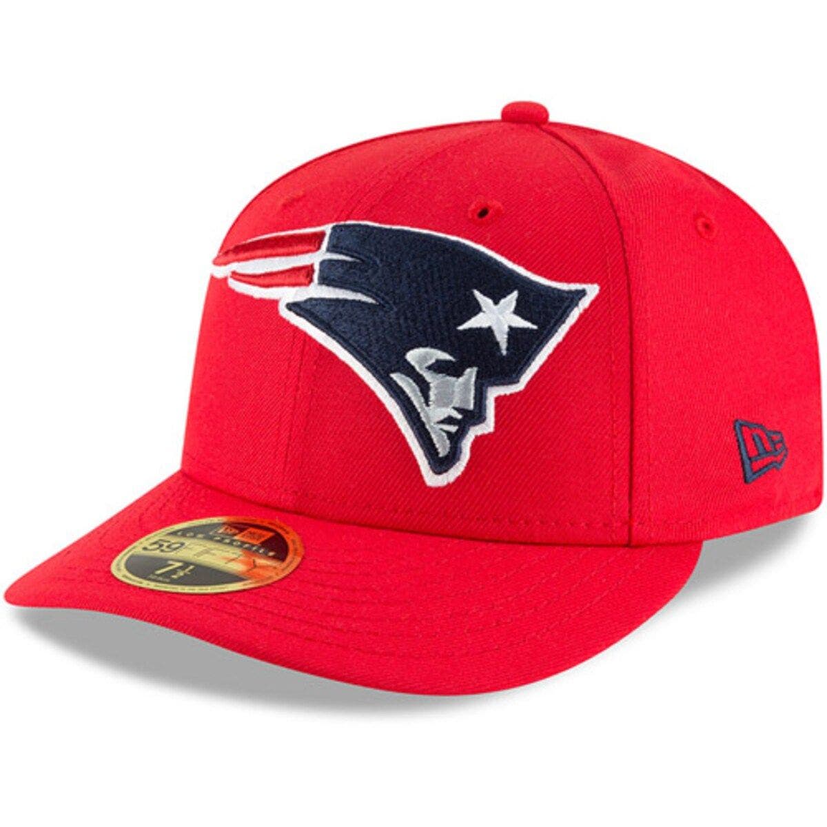 patriots low crown hat