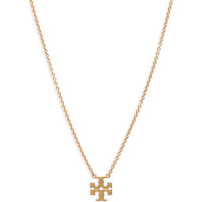 Tory Burch Logo Charm Necklace