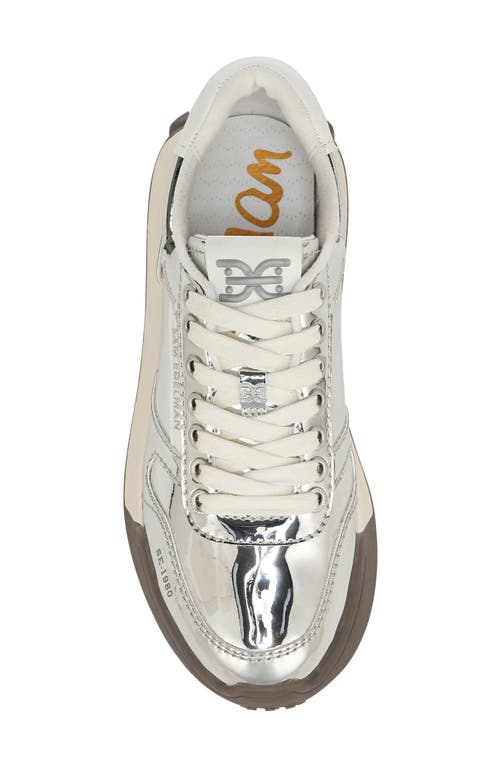 Shop Sam Edelman Layla Sneaker In Silver