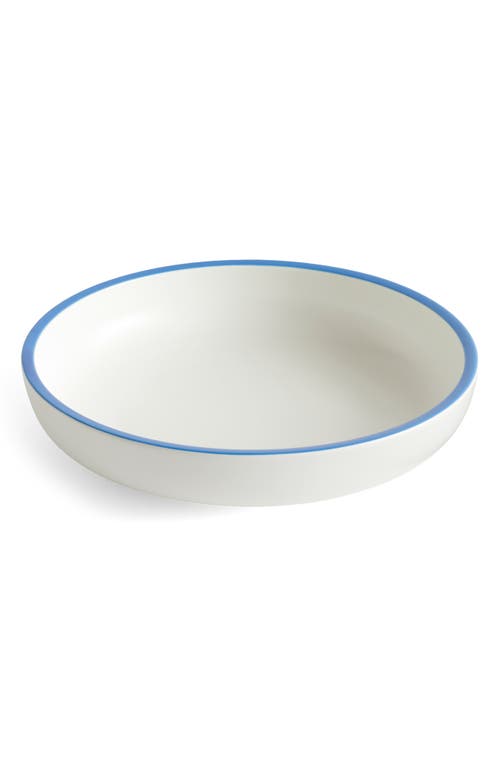 HAY Sobremesa Serving Bowl in White/Blue at Nordstrom