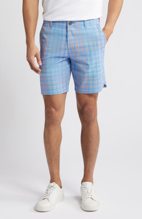 Tommy Bahama On Par La Vida Plaid Shorts Bright Cobalt at Nordstrom,