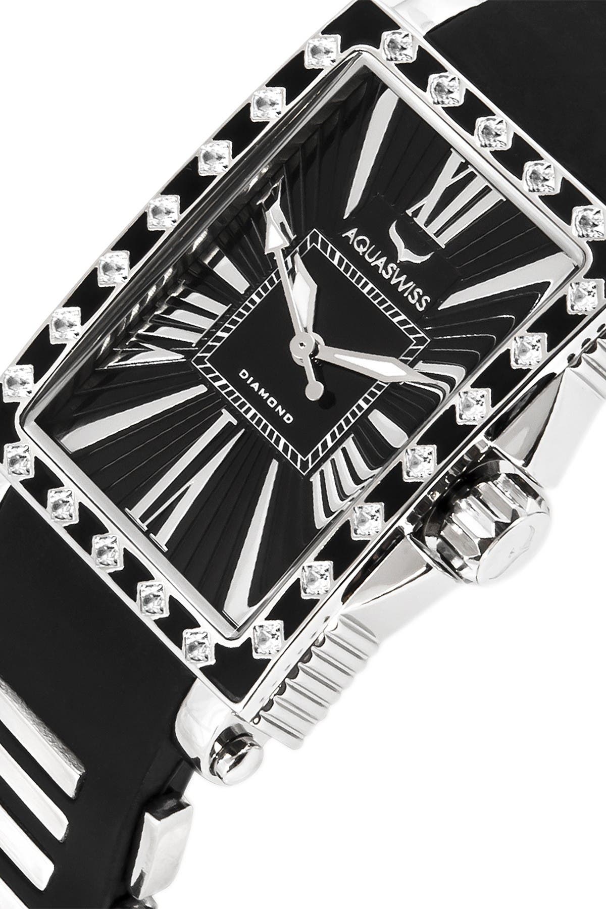 aquaswiss grace ladies diamond watch