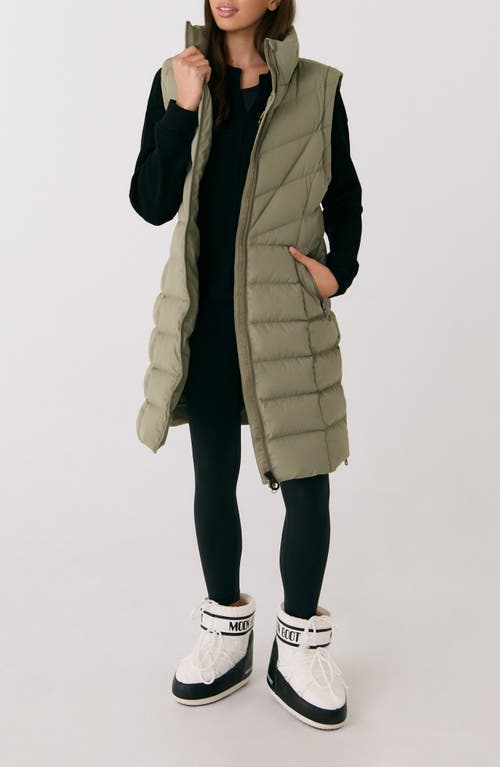 Shop Lole Berri 700 Fill Power Down Jacket With Removable Sleeves In Hazel