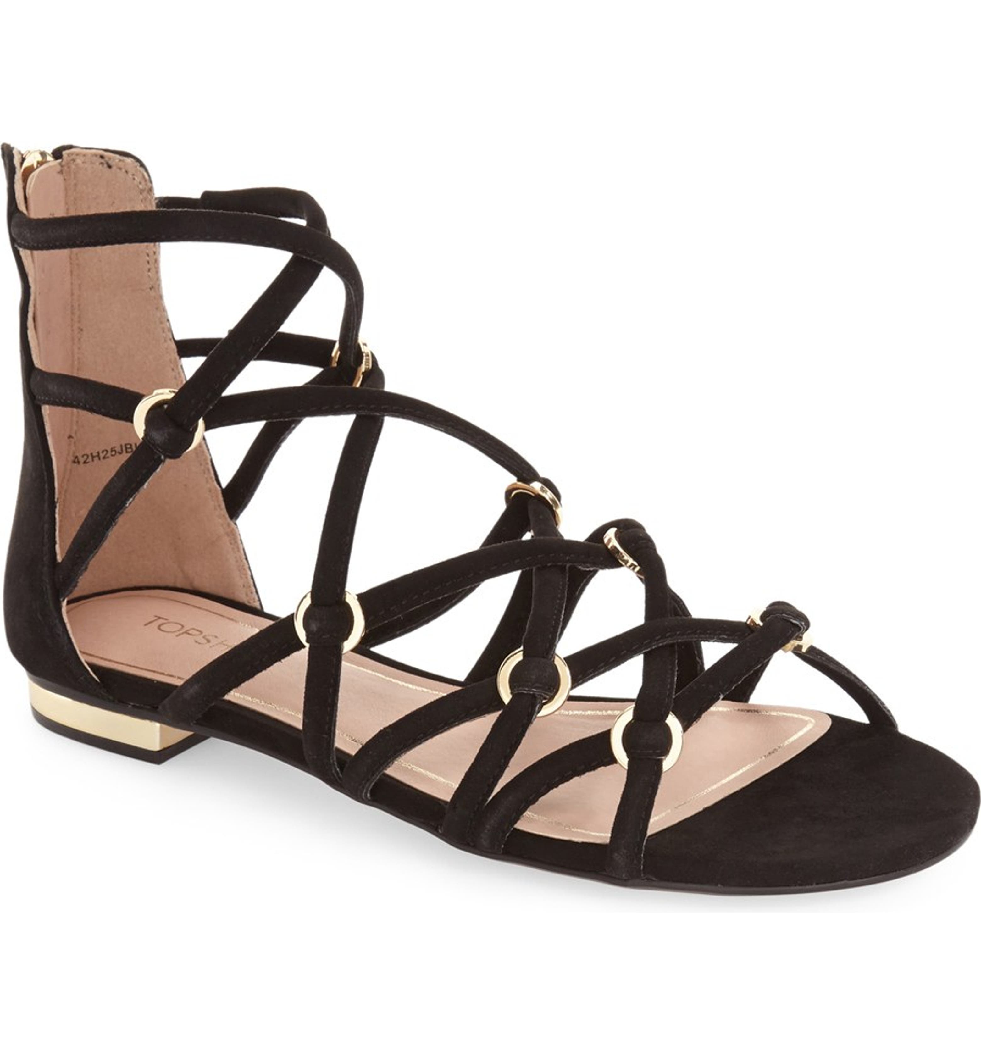 Topshop 'Hendon' Gladiator Sandal (Women) | Nordstrom