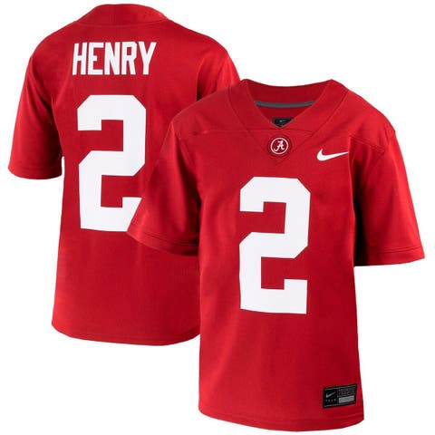 Youth Derrick Henry Navy Tennessee Titans Replica Jersey 