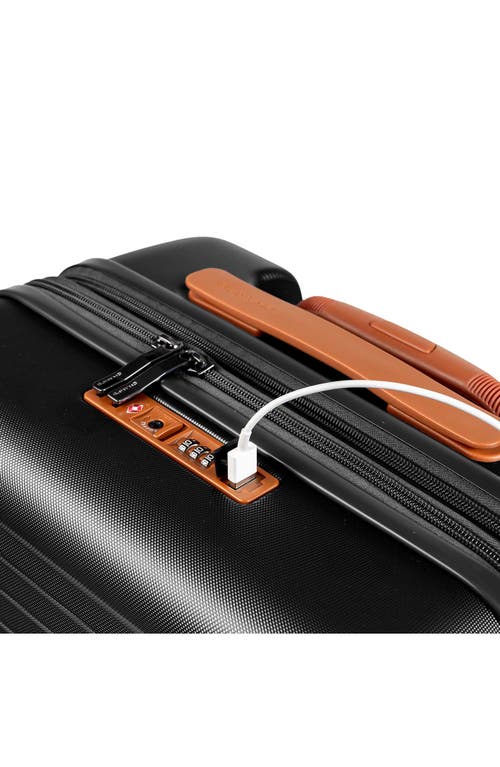 Champs Vintage Ii 3-piece Wheeled Luggage Set In Black