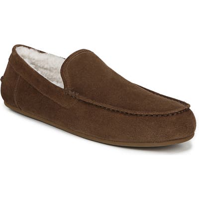Vince Gino Genuine Shearling Slipper, Brown