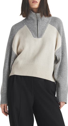 Rag and store bone colorblock sweater