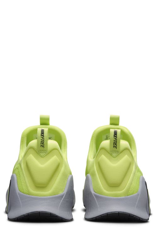 Shop Nike Free Metcon 6 Training Shoe In Light Lemon Twist/grey/black