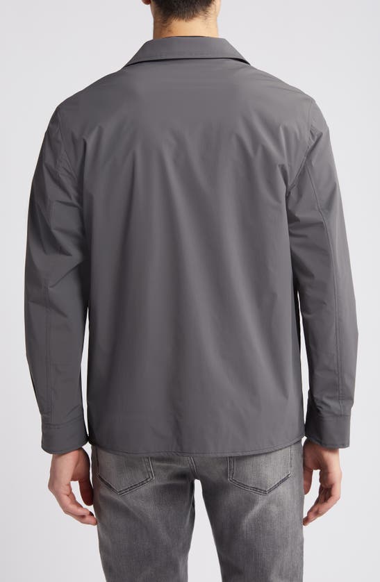 Shop Hugo Boss Carper Jacket In Medium Grey