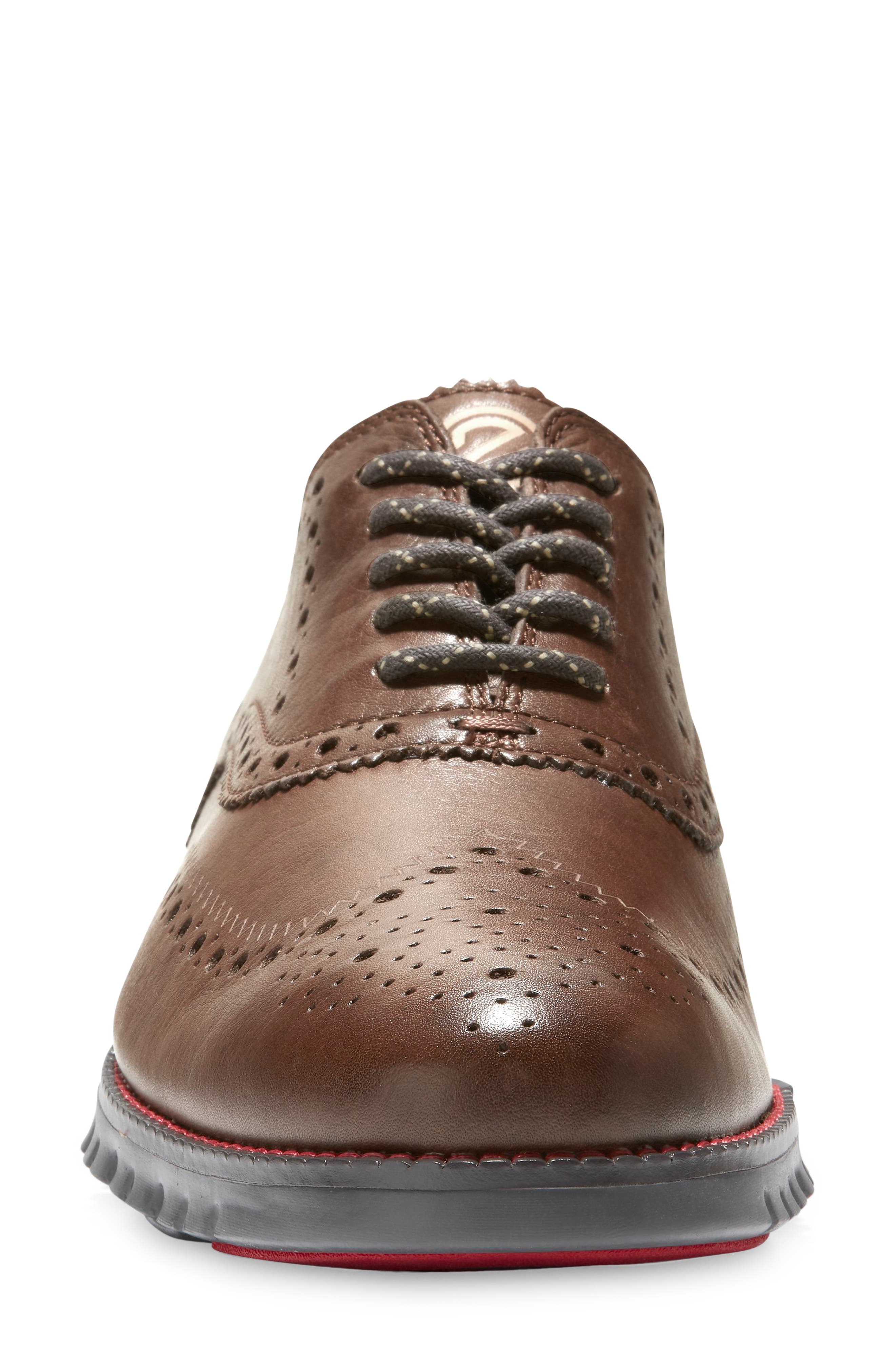 zerogrand wingtip derby