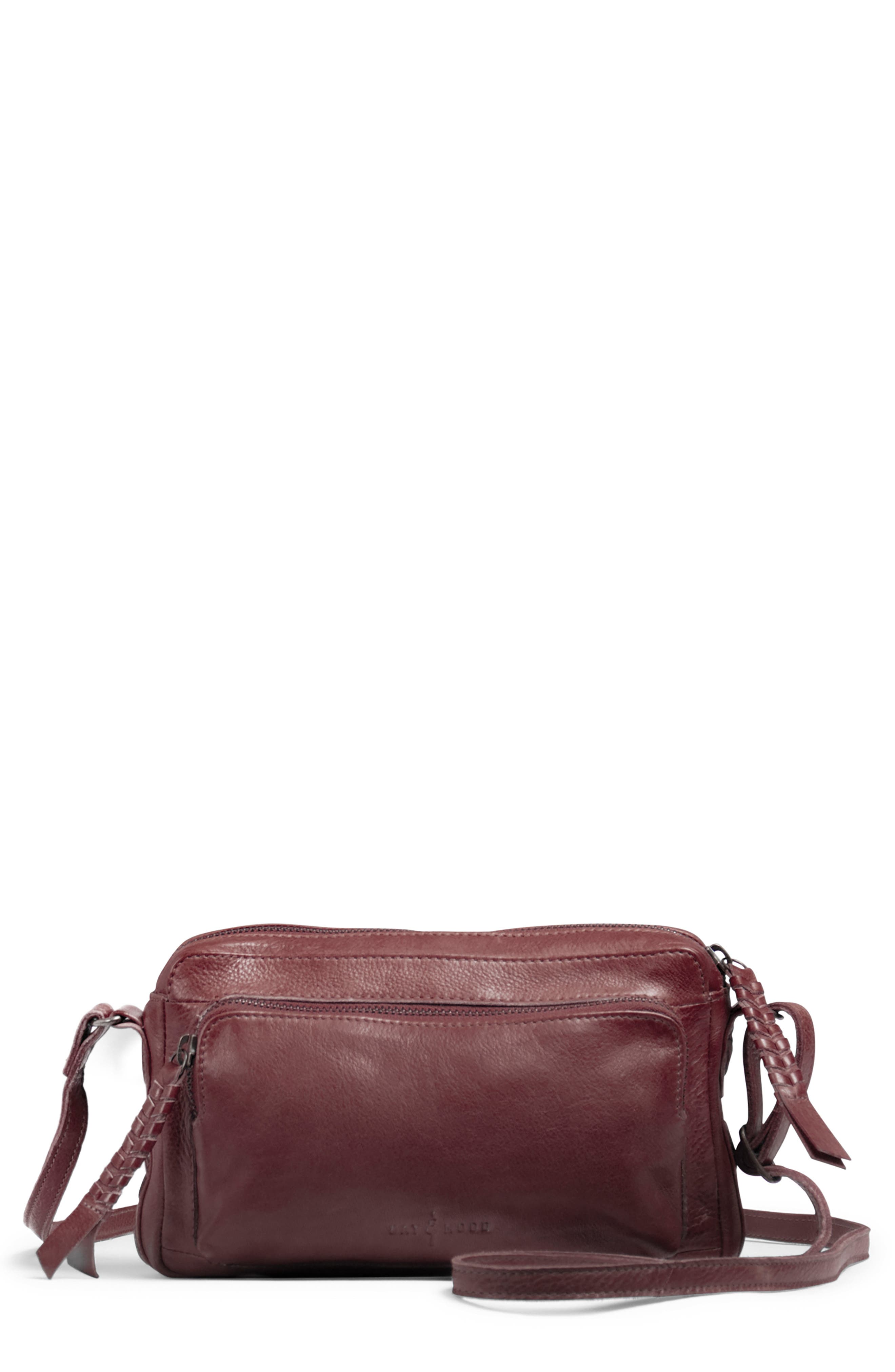 DAY & MOOD Media Leather Crossbody Bag Nordstromrack