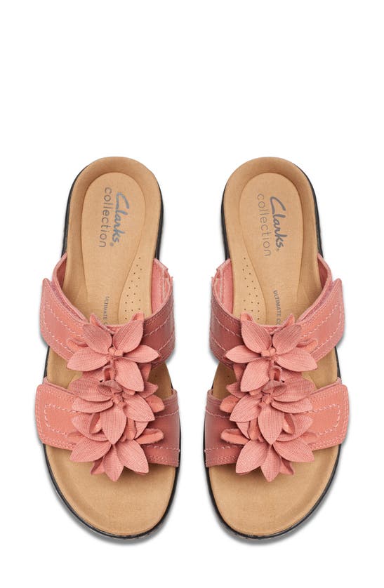 Shop Clarks ® Merliah Raelyn Sandal In Coral Leather