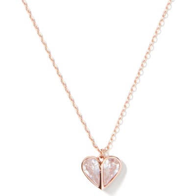 Kate Spade New York Rock Solid Mini Heart Pendant Necklace