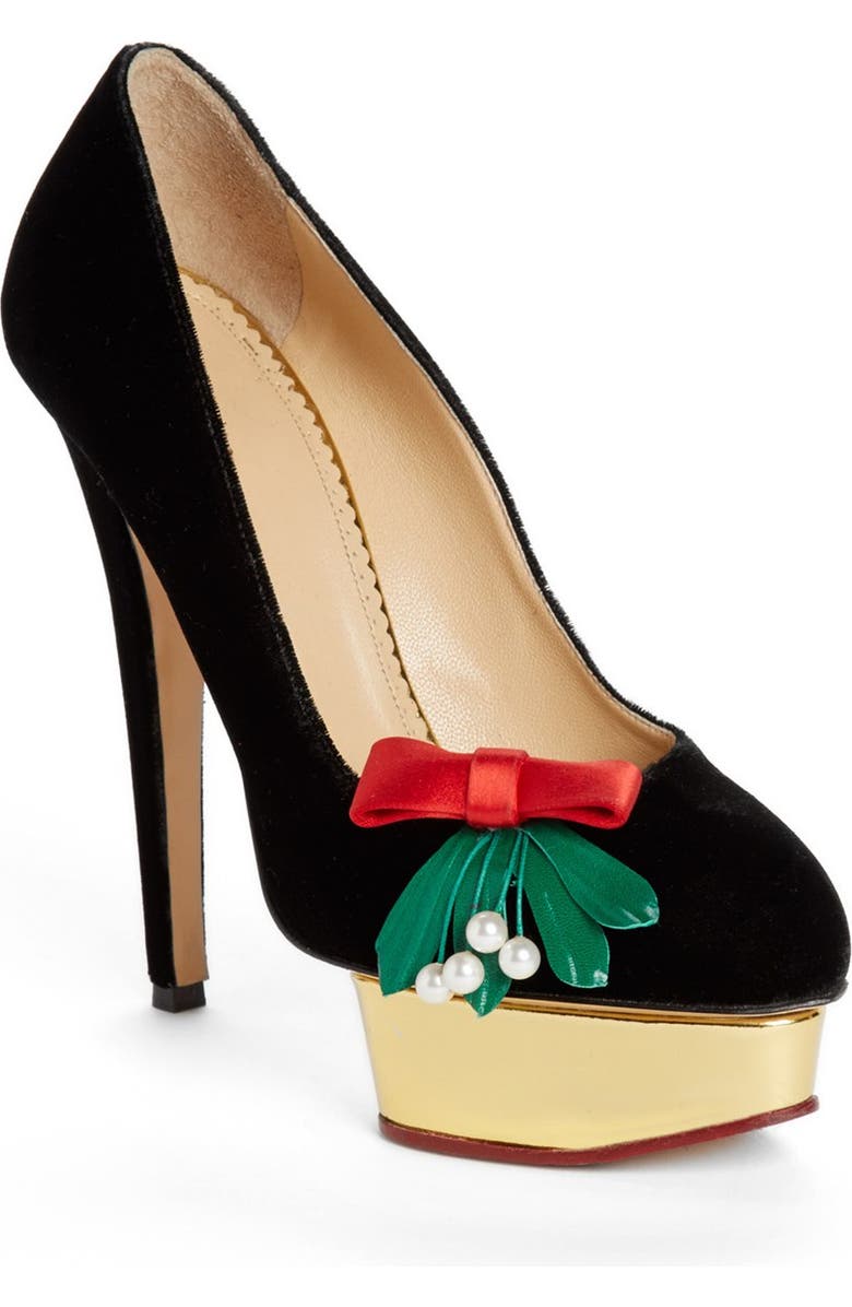 Charlotte Olympia 'Kiss Me Dolly' Pump, Main, color, 