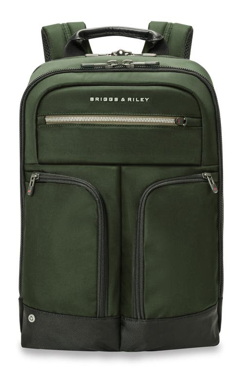 HTA Slim Expandable Backpack in Forest