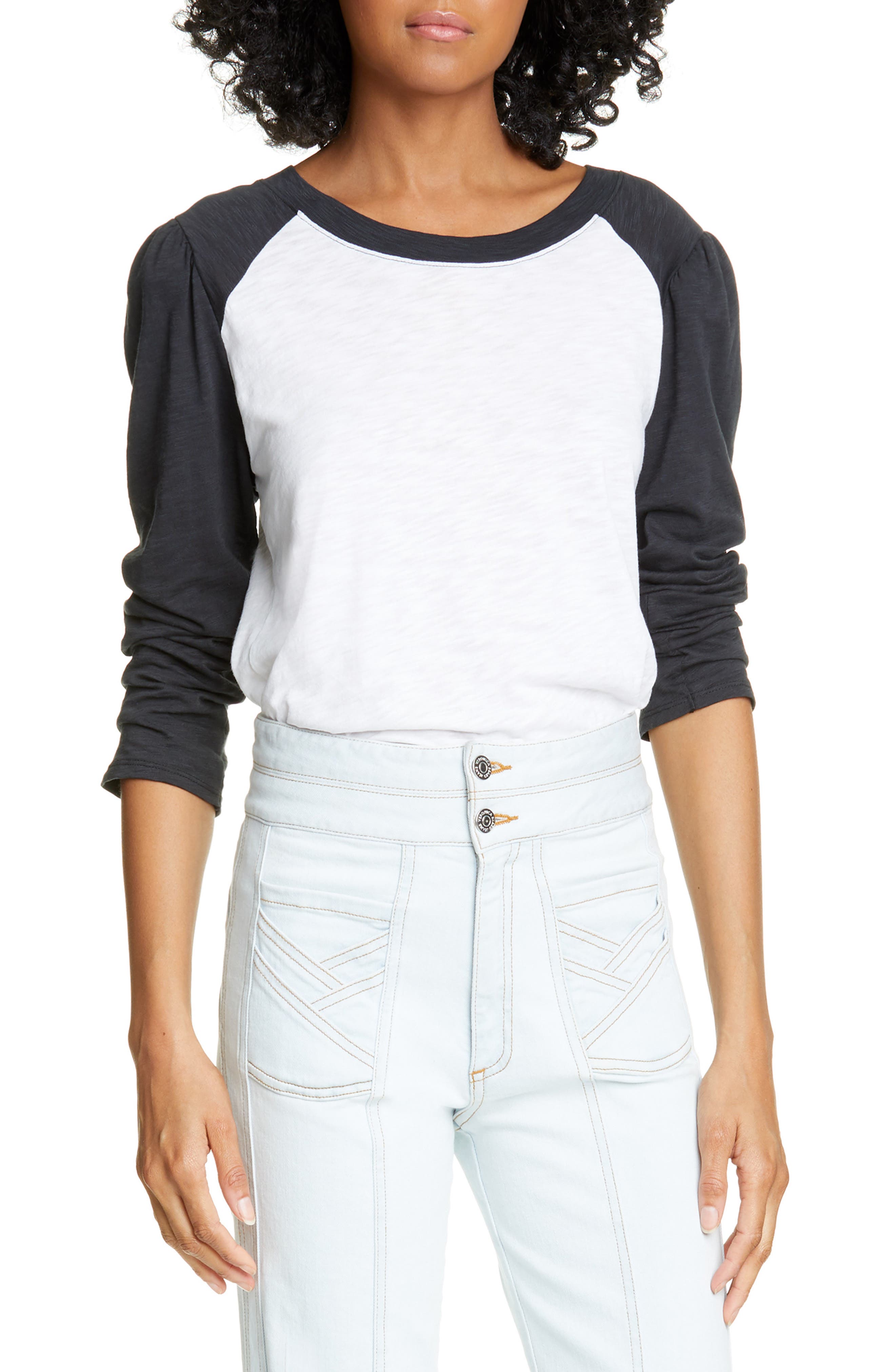 Veronica Beard Mason Baseball Tee Nordstrom