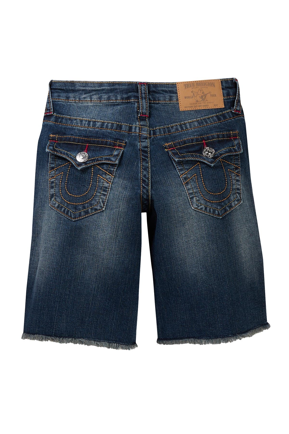 true religion overall shorts