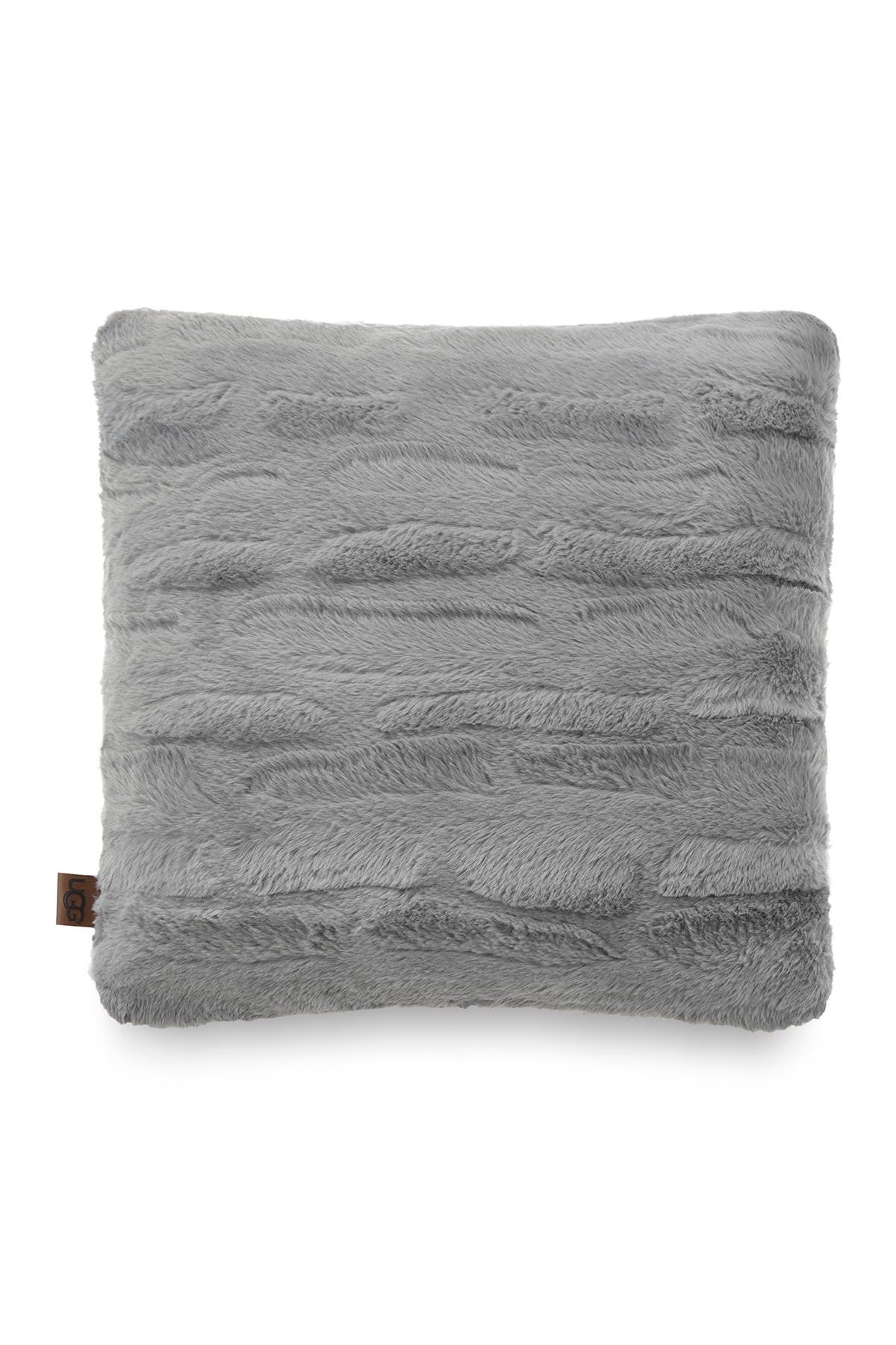 ugg faux fur pillow