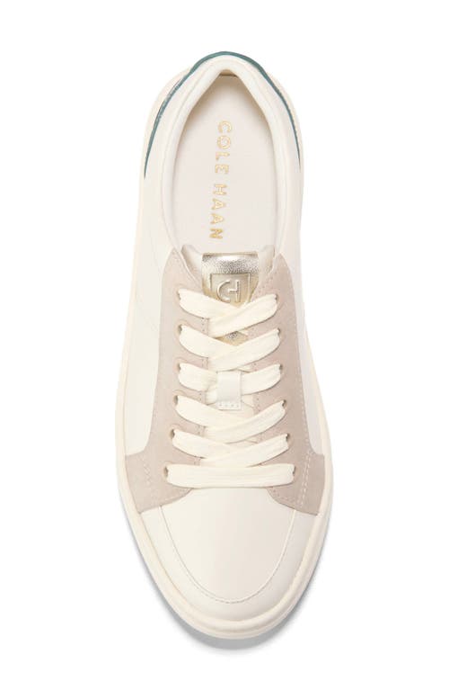 Shop Cole Haan Grandpro Max Platform Sneaker In Ivory/oat